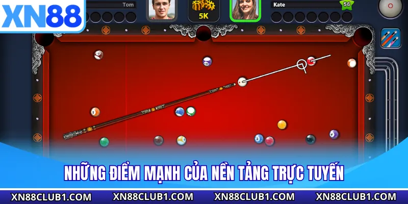 Những điểm mạnh của nền tảng trực tuyến